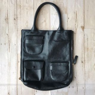 マルニ(Marni)の送料込◎MARNI マルチポケット トートバッグ ラムスキン(トートバッグ)