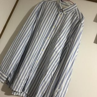 エイチアンドエム(H&M)のH&M ストライプシャツ(シャツ)