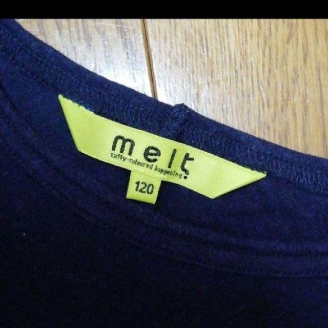 FITH(フィス)のメルト　melt 　ベースボールTシャツ　120 キッズ/ベビー/マタニティのキッズ服女の子用(90cm~)(Tシャツ/カットソー)の商品写真