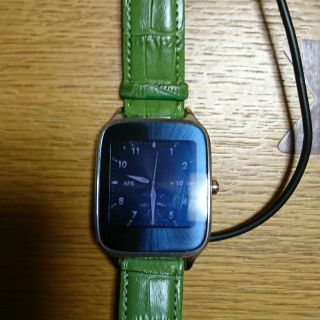 エイスース(ASUS)のテル様専用ZenWatch 501Q 中古　シルバー(その他)