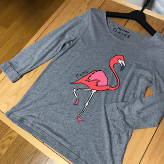 メルローズ(MELROSE)のMELROSE フラミンゴロンT(Tシャツ(長袖/七分))