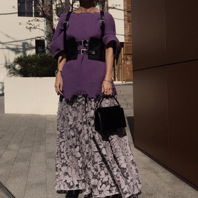 Ameri VINTAGE - ANTHESIS LACE SKIRTの通販 by 断捨離中♪|アメリ