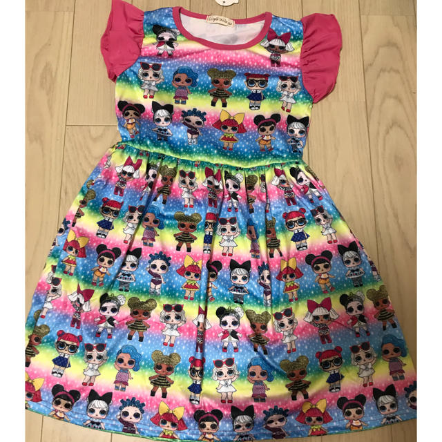 lolサプライズ ワンピース  キッズ/ベビー/マタニティのキッズ服女の子用(90cm~)(ワンピース)の商品写真