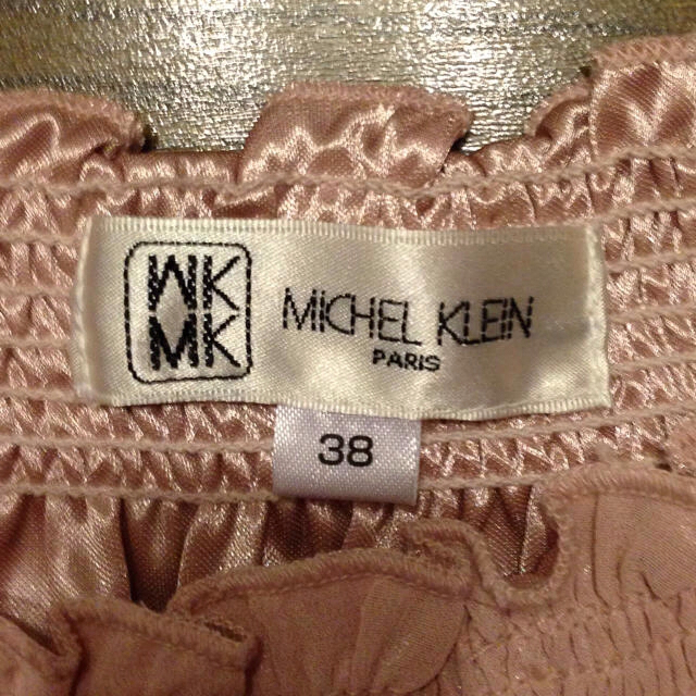 MICHEL KLEIN(ミッシェルクラン)のふわふわシフォントップス♡ レディースのトップス(カットソー(半袖/袖なし))の商品写真