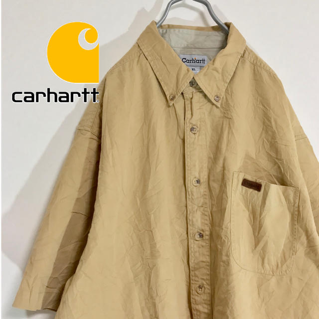 carhartt(カーハート)の【人気のワンポイントロゴ】 カーハート ワークシャツ ゆるダボ ワイドシルエット メンズのトップス(シャツ)の商品写真