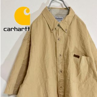 カーハート(carhartt)の【人気のワンポイントロゴ】 カーハート ワークシャツ ゆるダボ ワイドシルエット(シャツ)