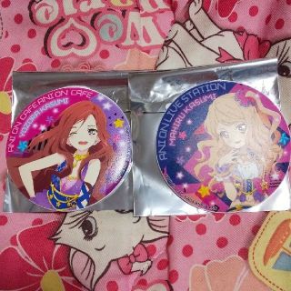 アイカツ アニONカフェ マグバッジ 5点セット