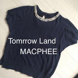 トゥモローランド(TOMORROWLAND)のMACPHEE 美品(カットソー(半袖/袖なし))