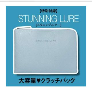 スタニングルアー(STUNNING LURE)のGINGER ジンジャー 2019年5月付録スタニングルアー大容量クラッチバッグ(クラッチバッグ)