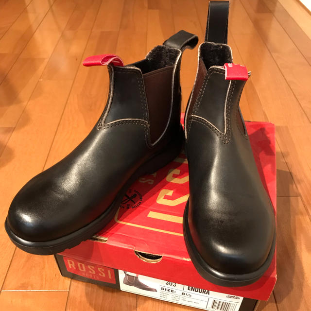 ROSSI BOOTS #303 ENDURA サイドゴアブーツ UK8.5500