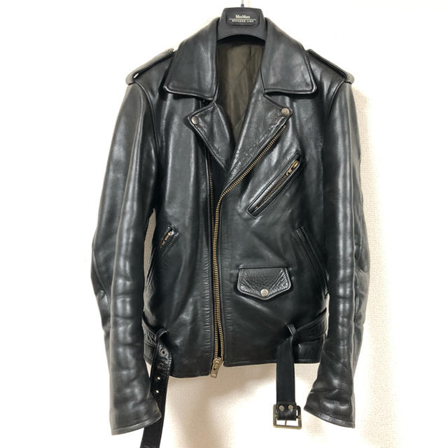 Yohji Yamamoto - Yohji Yamamoto Y's レザー ライダースジャケットの