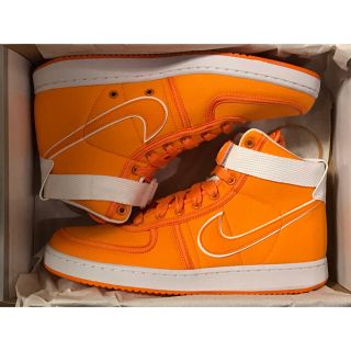 ナイキ(NIKE)のNIKE VANDAL HIGH SUPREME CNVS オレンジ 新品(スニーカー)