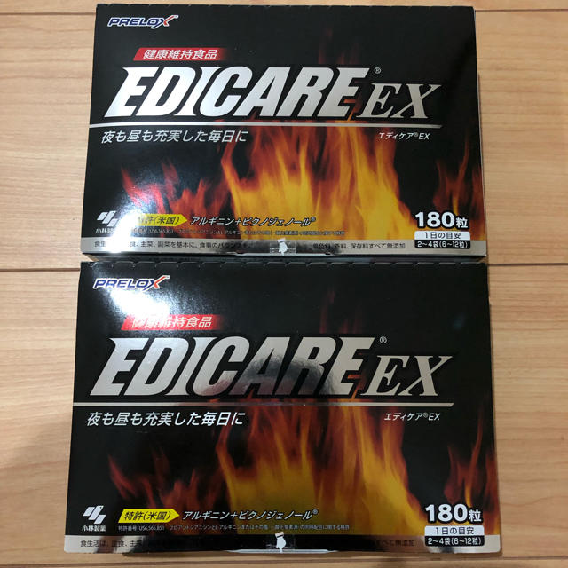 小林製薬(コバヤシセイヤク)のエディケアEX エディケア  EDICARE EX 小林製薬 マカ アルギニン 食品/飲料/酒の健康食品(その他)の商品写真