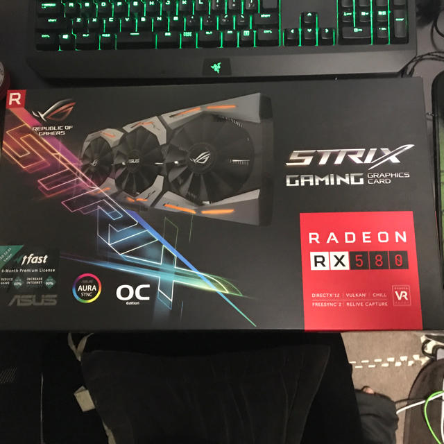 PC/タブレットROG STRIX RX580