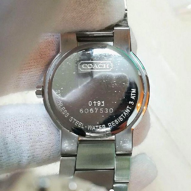 COACH(コーチ)の【COACH】メンズ クォーツ時計 美品 メンズの時計(腕時計(アナログ))の商品写真