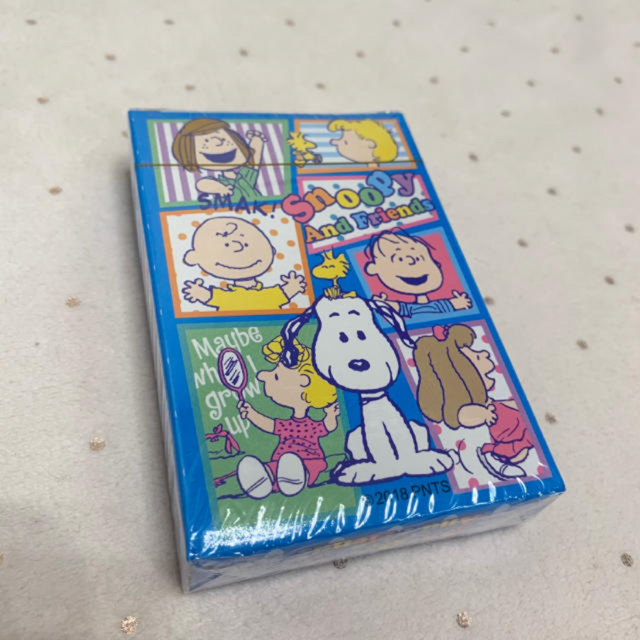 SNOOPY(スヌーピー)のスヌーピー トランプ2個セット エンタメ/ホビーのテーブルゲーム/ホビー(トランプ/UNO)の商品写真