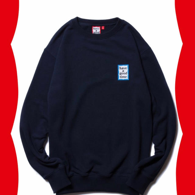 have a good time CREWNECK NAVY スウェット