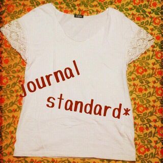 ジャーナルスタンダード(JOURNAL STANDARD)の値下げ◎journal* 袖レースT(Tシャツ(半袖/袖なし))