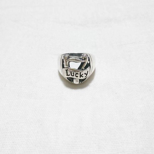 ★シルバーリング★ 925 lucky メンズのアクセサリー(リング(指輪))の商品写真