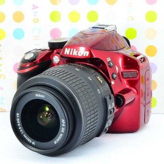 デジタル一眼?赤ニコン?使いやすいお洒落な入門機?ニコン NIKON D3200 ...