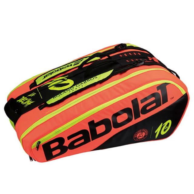 Babolat(バボラ)ラケットバッグ デシマ ピュア フレンチオープンポリエステルカラー