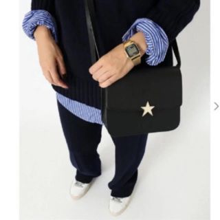 ドゥーズィエムクラス(DEUXIEME CLASSE)のドゥーズィエムクラス☆RIKA star bag ブラック (ショルダーバッグ)