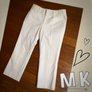 ミッシェルクラン(MICHEL KLEIN)の【MICHEL KLEIN】七分丈パンツ(ハーフパンツ)