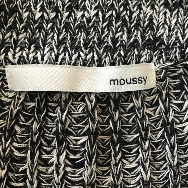 moussy(マウジー)のmoussy ニットロングカーディガン レディースのトップス(カーディガン)の商品写真