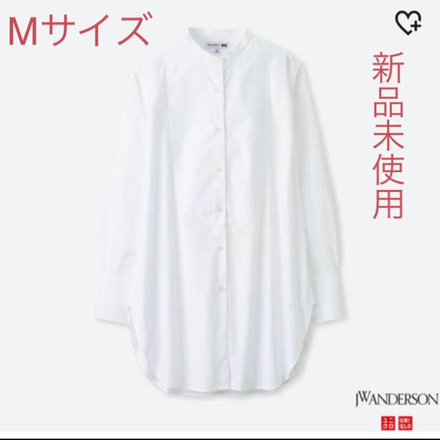 UNIQLO(ユニクロ)のUNIQLO ユニクロ タキシードロングシャツ Mサイズ レディースのトップス(シャツ/ブラウス(長袖/七分))の商品写真