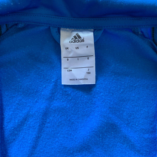 adidas(アディダス)のadidas ジャージ上下 150㎝ キッズ/ベビー/マタニティのキッズ服男の子用(90cm~)(ジャケット/上着)の商品写真