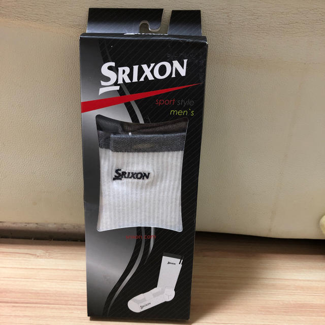 Srixon(スリクソン)のダンロップ SRIXON くつ下 ももゆめ様 メンズのレッグウェア(ソックス)の商品写真