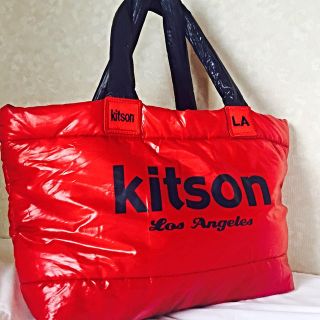 キットソン(KITSON)のkitson🌟大きめロゴトートバック(トートバッグ)