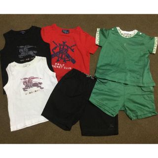 バーバリー(BURBERRY)の6点セット 男の子のお洋服 100(Tシャツ/カットソー)