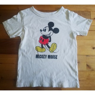 ミッキーマウス(ミッキーマウス)の【UNIQLO】ミッキーマウスTシャツ サイズ120(Tシャツ/カットソー)