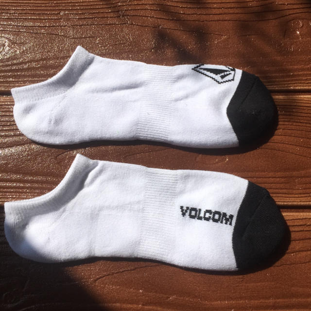 volcom(ボルコム)のvolcom アンクルソックス 白 メンズのレッグウェア(ソックス)の商品写真