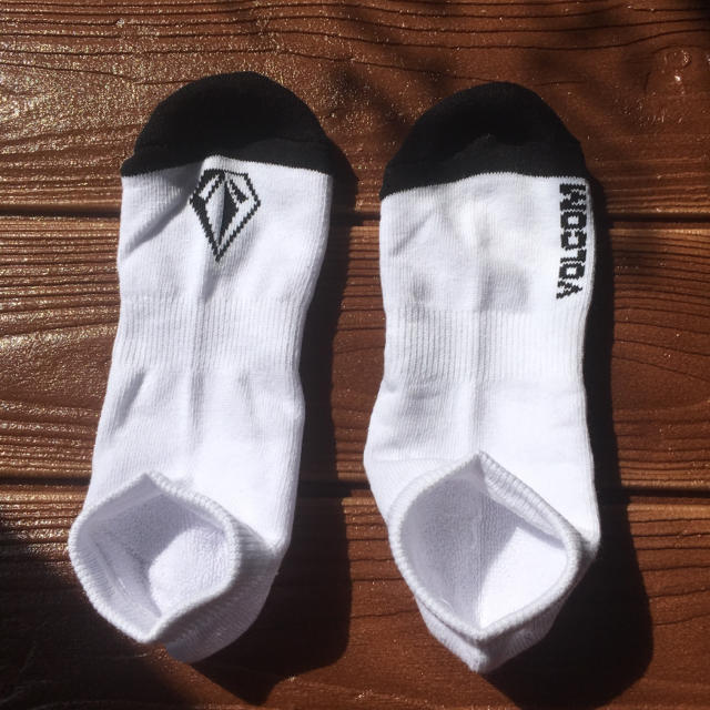 volcom(ボルコム)のvolcom アンクルソックス 白 メンズのレッグウェア(ソックス)の商品写真