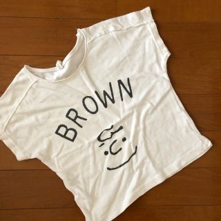 スヌーピー(SNOOPY)のBROWN ブラウン　Tシャツ(Tシャツ/カットソー)