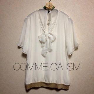 コムサイズム(COMME CA ISM)のCOMME CA ISM 新品未使用(シャツ/ブラウス(半袖/袖なし))