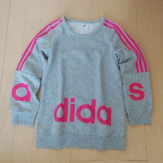 アディダス(adidas)のアディダス　トレーナー　140(Tシャツ/カットソー)