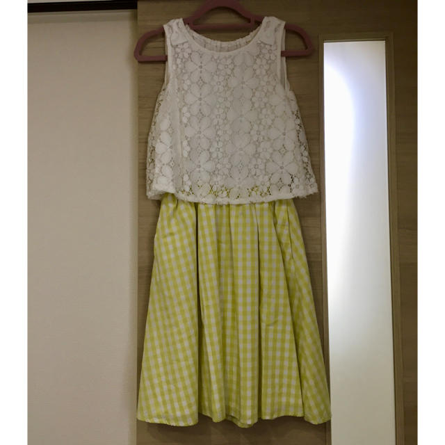 GU(ジーユー)のワンピース140cm キッズ/ベビー/マタニティのキッズ服女の子用(90cm~)(ワンピース)の商品写真