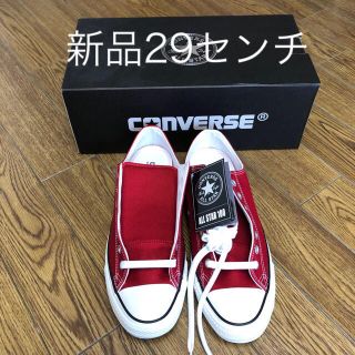 コンバース(CONVERSE)の【新品29センチ】converse allstar low red 100周年(スニーカー)