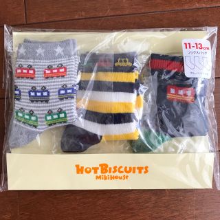 ホットビスケッツ(HOT BISCUITS)の【新品】ベビー靴下★11〜13cm (男の子)(靴下/タイツ)