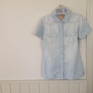 リーバイス(Levi's)のLevi'sヒッコリーワークシャツ(シャツ/ブラウス(半袖/袖なし))