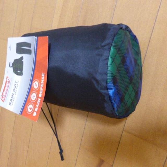 Coleman(コールマン)の★新品★　コールマン レインスーツ メンズS ブラックウォッチ 上下セット  メンズのファッション小物(レインコート)の商品写真