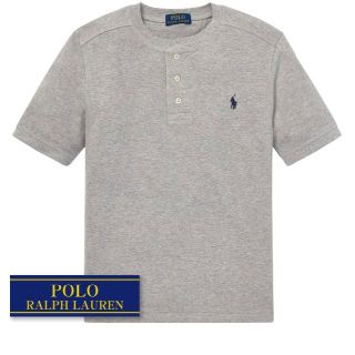 ラルフローレン(Ralph Lauren)の☆新品☆150 ラルフローレン 半袖ヘンリーネックＴシャツ グレー 9315(Tシャツ/カットソー)