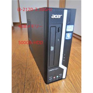 エイサー(Acer)の☆Acer X4610　Core i3 4G 500GB Win10☆(デスクトップ型PC)