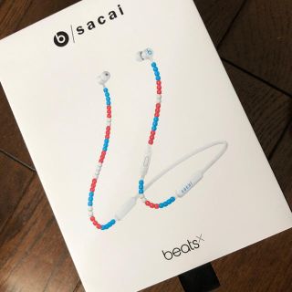 サカイ(sacai)のSacai BeatsX true white 白 (ヘッドフォン/イヤフォン)