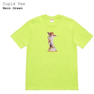 シュプリーム(Supreme)のSupreme  Cupid tee  ネオングリーン L(Tシャツ/カットソー(半袖/袖なし))