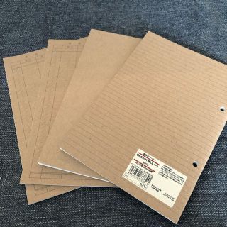 ムジルシリョウヒン(MUJI (無印良品))の無印良品 組み合わせて使えるノート(ノート/メモ帳/ふせん)