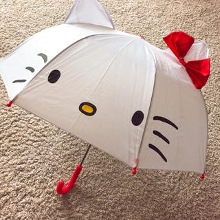 【もも様専用】サンリオ キティ 傘 ③(傘)